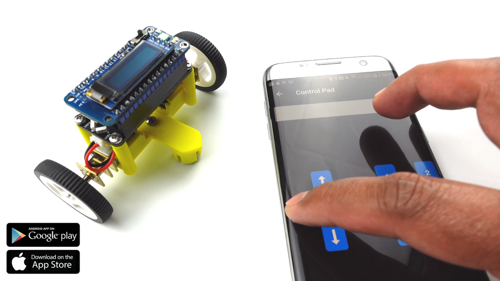 ScoutMakes Robot Kit with Bluetooth control